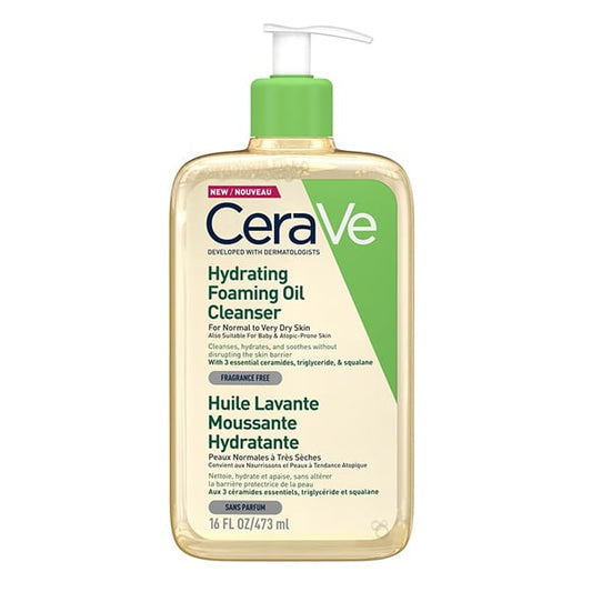 CeraVe Hydrating Foaming Oil Cleanser  473 ml