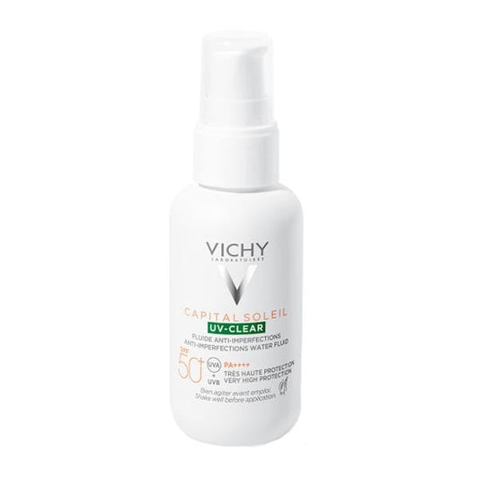 Vichy Capital Soleil UV-Clear Anti-Imperfections Water Fluid SPF50+  40 ml