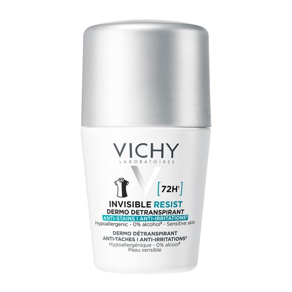 Vichy Invisible Resist Deodorant Roll-On 72h  50 ml
