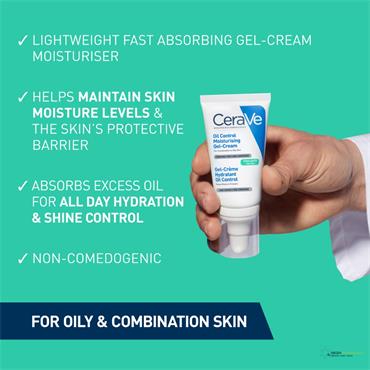 CeraVe Oil Control Moisturising Gel Cream 52ml