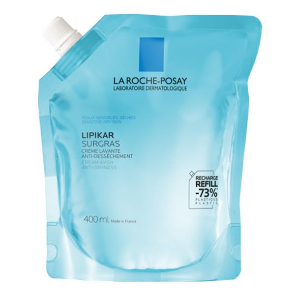 La Roche-Posay Lipikar Surgras Cream Wash Refill Anti-Dryness  400 ml