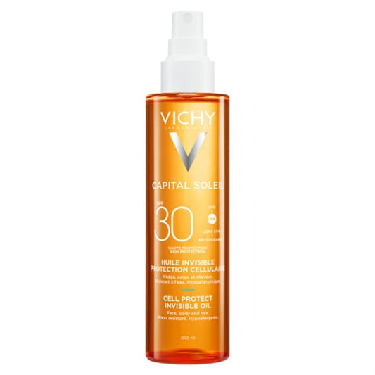 Vichy Capital Soleil Cell Protect Invisible Oil SPF30  200 ml