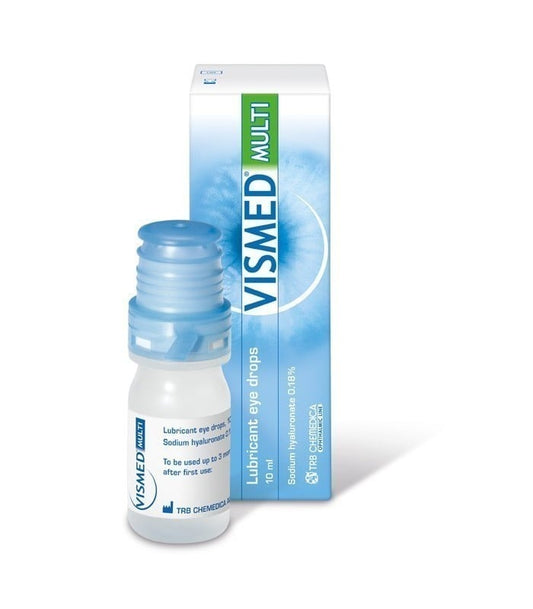 Vismed Multi Lubricant Eye Drops with Sodium Hyaluronate 0.18%  10 ml