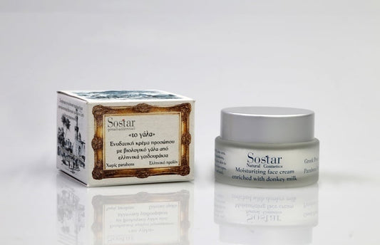 Sostar "The Milk" Moisturizing Face Cream with Donkey Milk  50 ml