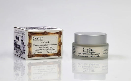 Sostar "The Milk" Firming Face Cream with Organic Donkey Milk  50 ml