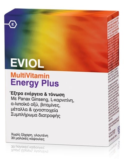 Eviol MultiVitamin Energy Plus  30 kapsula