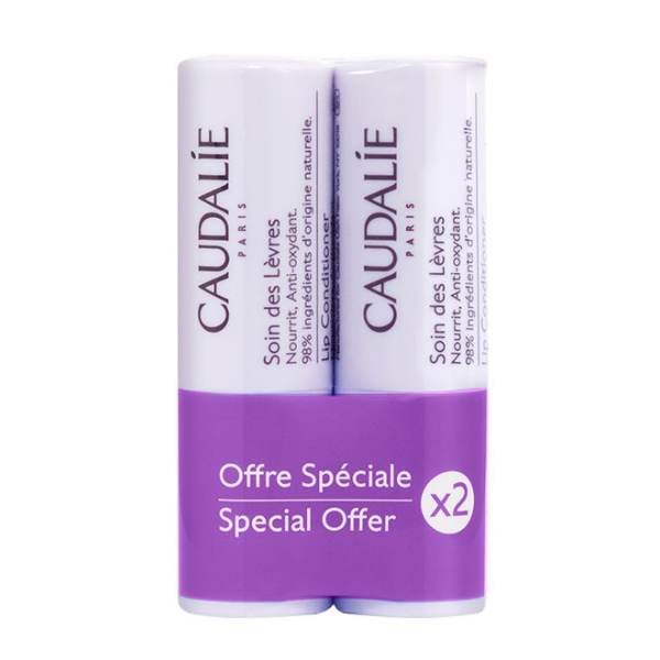 Caudalie Promo Lip Conditioner  2 x 4.5g