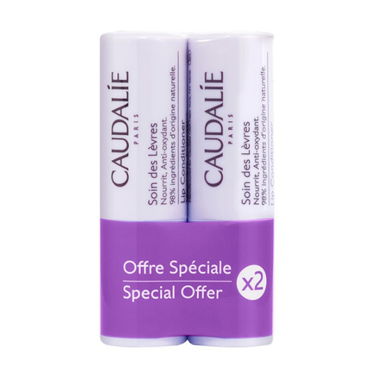 Caudalie Promo Lip Conditioner  2 x 4.5g