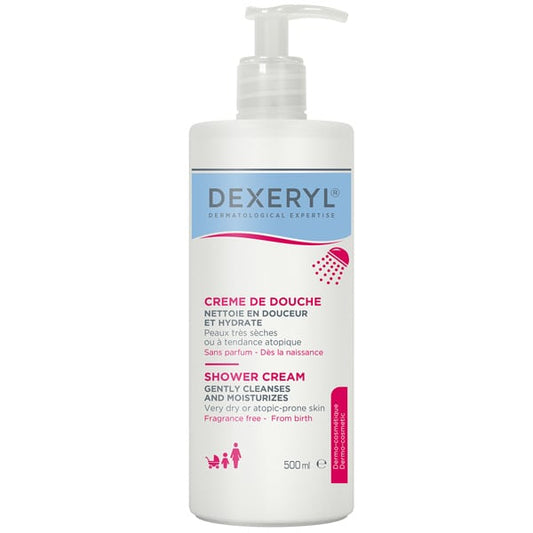 Ducray Dexeryl Shower Cream for Very Dry or Atopic-Prone Skin  500 ml