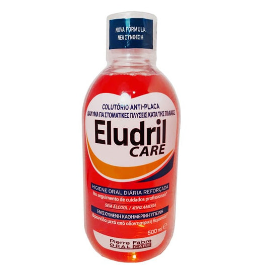 Elgydium Eludril Care Anti-Plaque Mouthwash  500 ml