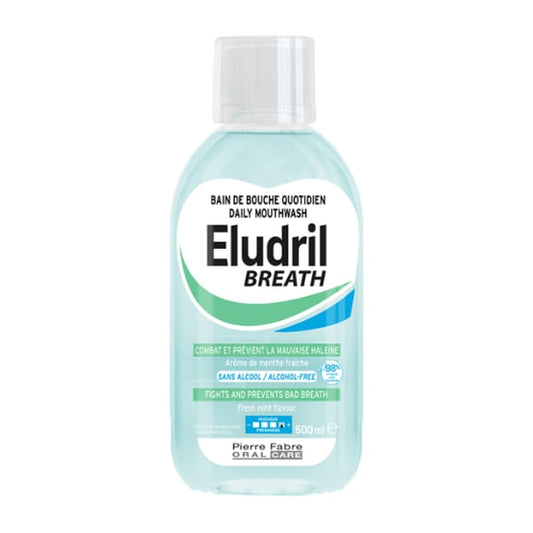 Elgydium Eludril Breath Daily Mouthwash  500 ml