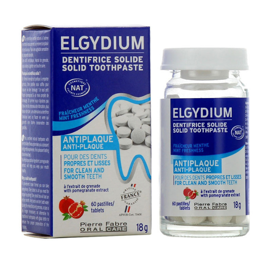 Elgydium Dentifrice Solid Toothpaste Antiplaque  60 tableta