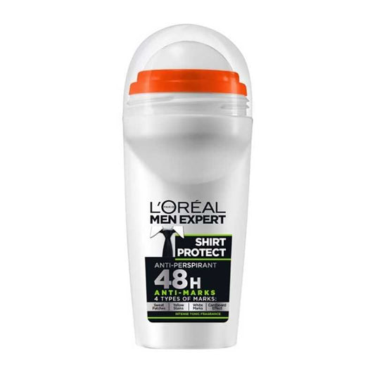 L'Oreal Paris Men Expert Shirt Protect 48h Roll-On Deodorant  50 ml