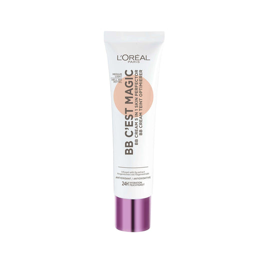 L'Oreal Paris BB C'est Magic 5-in-1 Skin Perfector  30ml - 02 Mesatare e Çelët