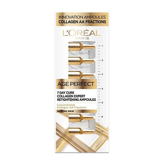 L'Oreal Age Perfect 7 Day Cure Collagen Expert Retightening Ampoules  7x1ml