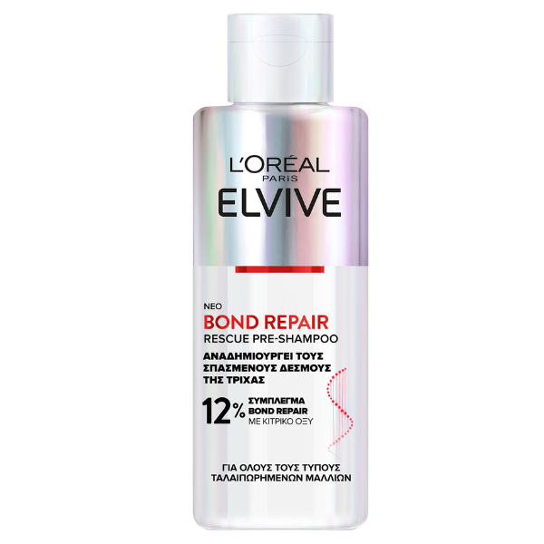 L'Oreal Paris Elvive Bond Repair Rescue Pre-Shampoo 12% for Damaged Hair  200 ml