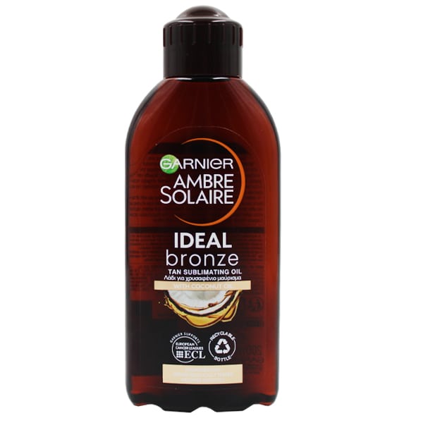 Garnier Ambre Solaire Ideal Bronze Tan Sublimating Oil  200 ml