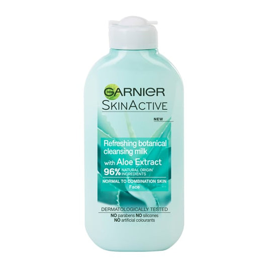 Garnier SkinActive Refreshing Botanical Cleansing Milk with Aloe Vera Extract  200 ml