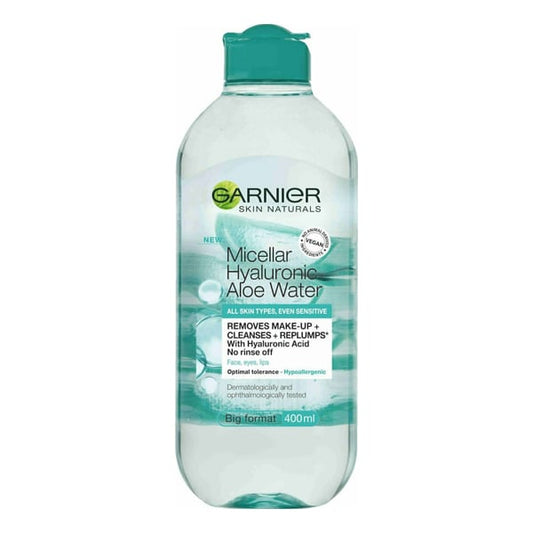Garnier Skin Naturals Micellar Cleansing Water with Hyaluronic Acid & Aloe  400 ml