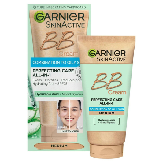 Garnier Skinactive BB Cream Hyaluronic Aloe All-in-1 Medium  50 ml