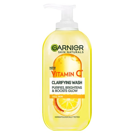 Garnier Skin Naturals Vitamin C Clarifying Wash Dull Skin  200 ml