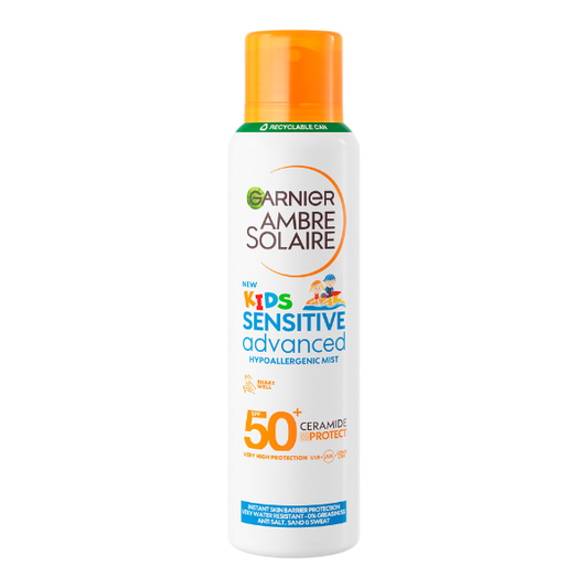Garnier Ambre Solaire Kids Sensitive Advanced Anti-Sand Hypoallergenic Mist SPF50+  150 ml