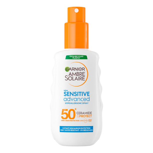 Garnier Ambre Solaire Sensitive Advanced Hypoallergenic Spray SPF50+  150 ml