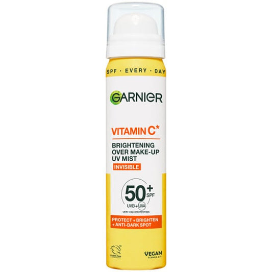 Garnier Vitamin C Brightening Over Makeup UV Mist SPF50+  75 ml