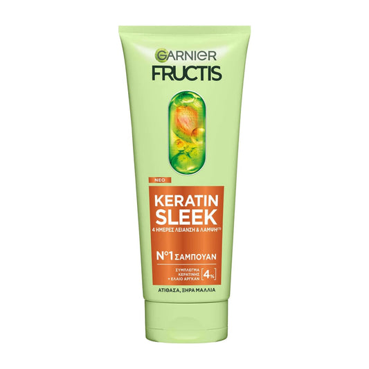 Garnier Fructis Keratin Sleek Shampoo  200 ml
