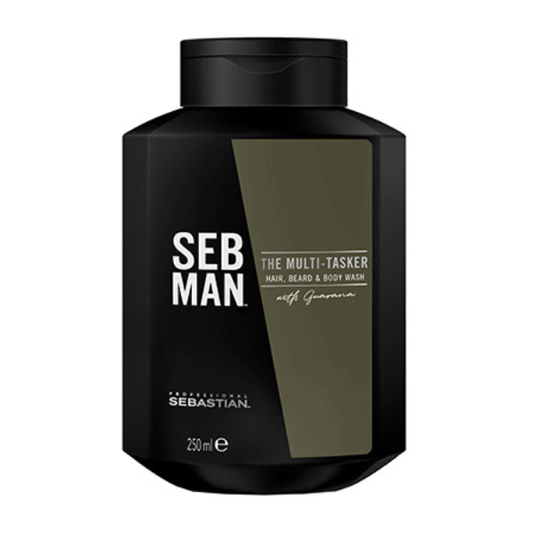 Sebastian Professional Seb Man The Multi-Tasker 3-in-1 Hair, Beard & Body Wash  250 ml