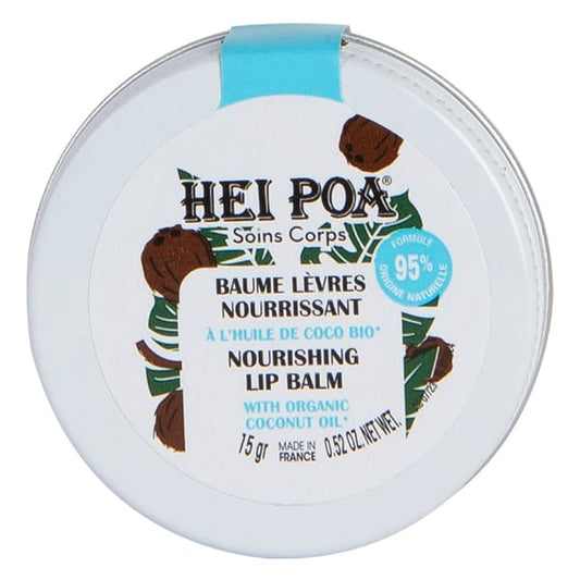 Hei Poa Nourishing Lip Balm Organic Coconut Oil  15g