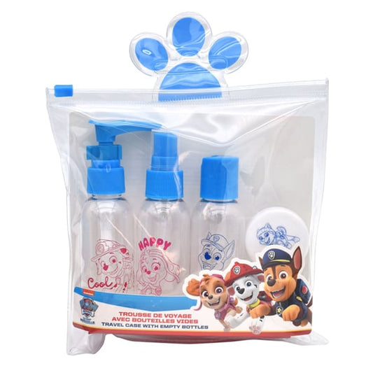 Take Care Paw Patrol Travel Set with Empty Bottles  5 copë