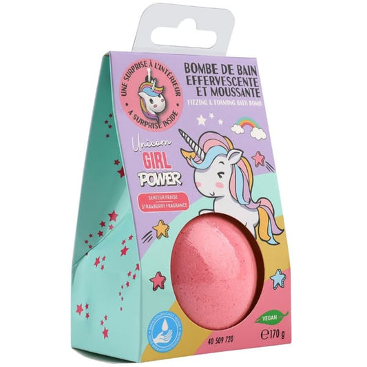 Take Care Unicorn Bath Bomb Strawberry  1 copë