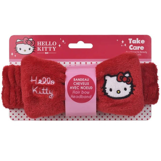 Take Care Hello Kitty Skincare & Makeup Headband Red  1 copë