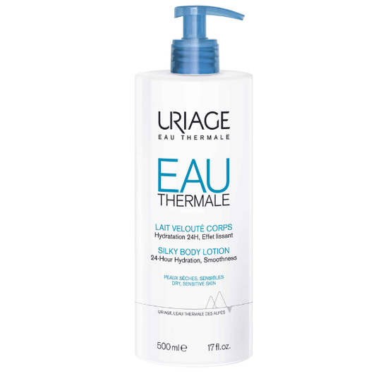 Uriage Eau Thermale Silky Body Lotion for Dry Sensitive Skin  500 ml