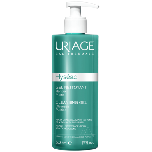 Uriage Hyseac Cleansing Gel for Oily Skin with Blemishes  500 ml