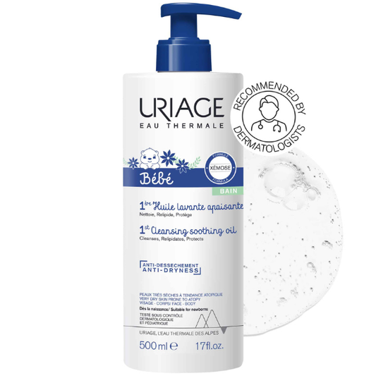 Uriage Bebe Xemose 1st Cleansing Soothing Oil  500 ml
