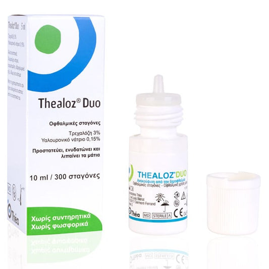 Laboratoires Thea Thealoz Duo Eye Drops for Protection & Hydration  10 ml