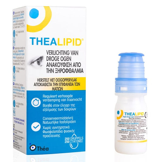 Laboratoires Thea Thealipid Eye Drops for Dry Eye Relief  10 ml