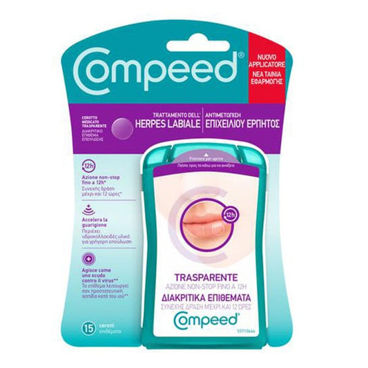 Compeed Cold Sore Discreet Healing Patch  15 copë