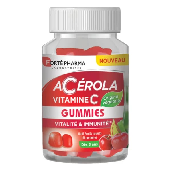 Forte Pharma Acerola Vitamin C  60 karamele
