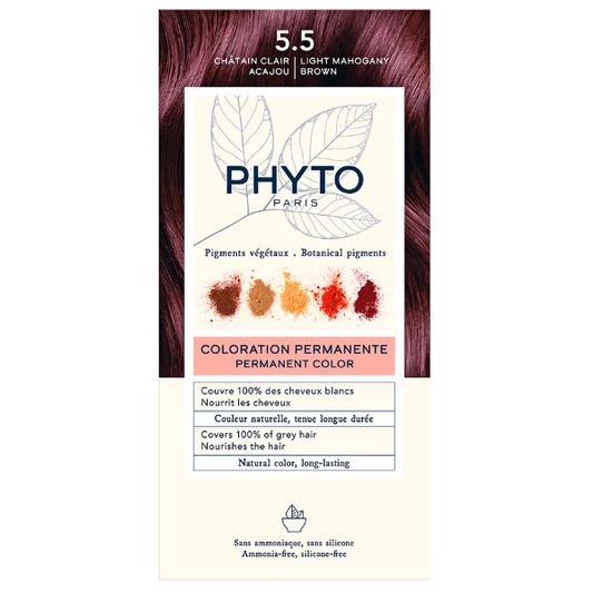 Phyto Phytocolor No5.5 Light Mahogany Brown  1 copë