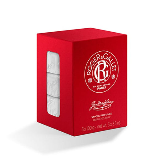 Roger&Gallet Jean Marie Farina Perfumed Soaps, 3x100g  1 set