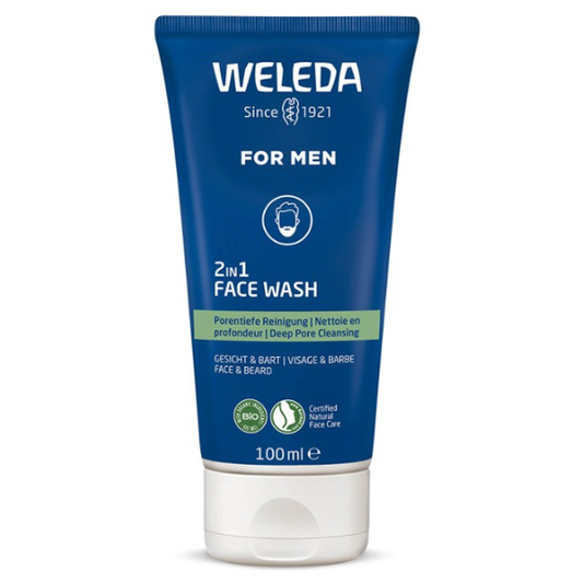 Weleda for Men 2in1 Face & Beard Wash  100 ml