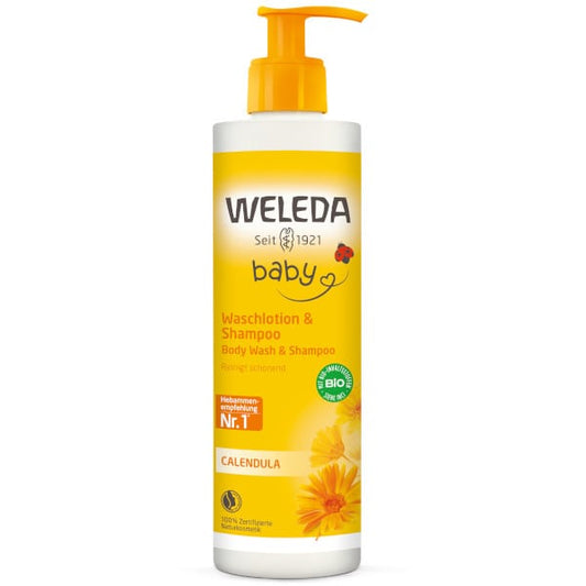 Weleda Baby Calendula Body Wash & Shampoo  400 ml