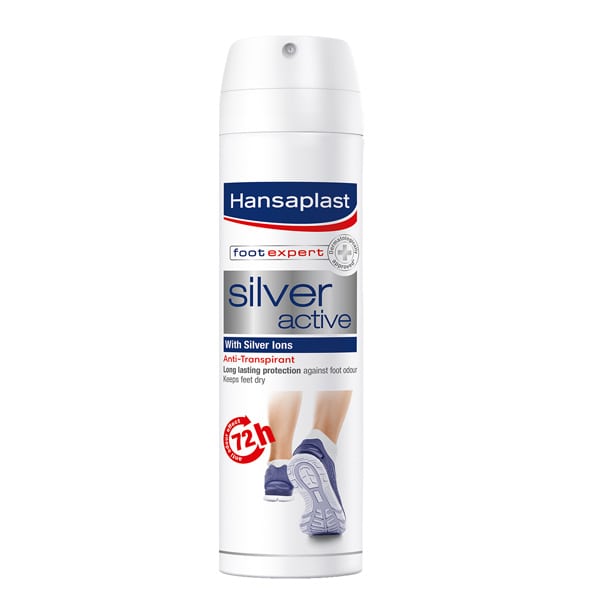 Hansaplast Silver Active Anti-Transpirant Foot Spray  150 ml