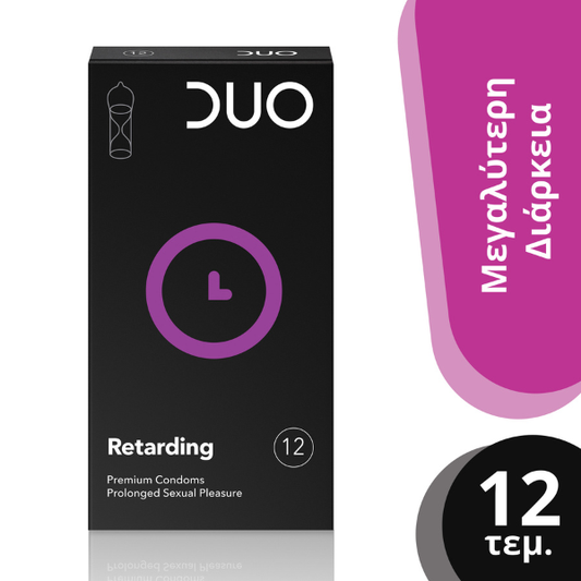 Duo Longer Pleasure Condoms  12 copë