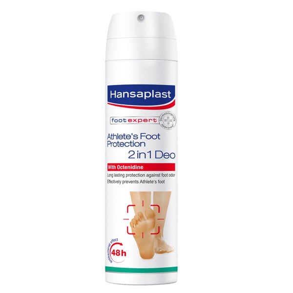 Hansaplast Foot Expert Athlete's Foot Protection 2 in 1 Deo  150 ml