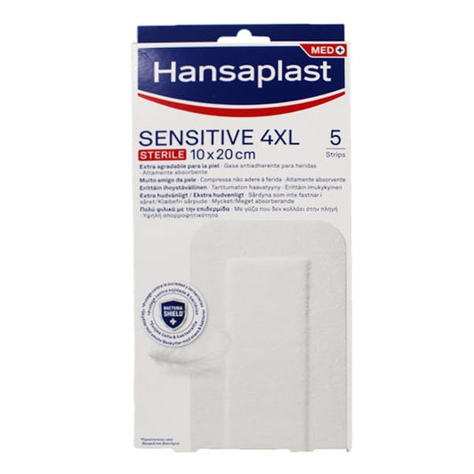 Hansaplast Sensitive Sterile 4XL Plasters (10 x 20cm)  5 copë
