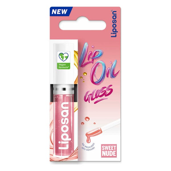 Liposan Lip Oil Gloss Sweet Nude  5.5 ml